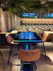 Fun4Four EVO speeltafel tijdens evenement